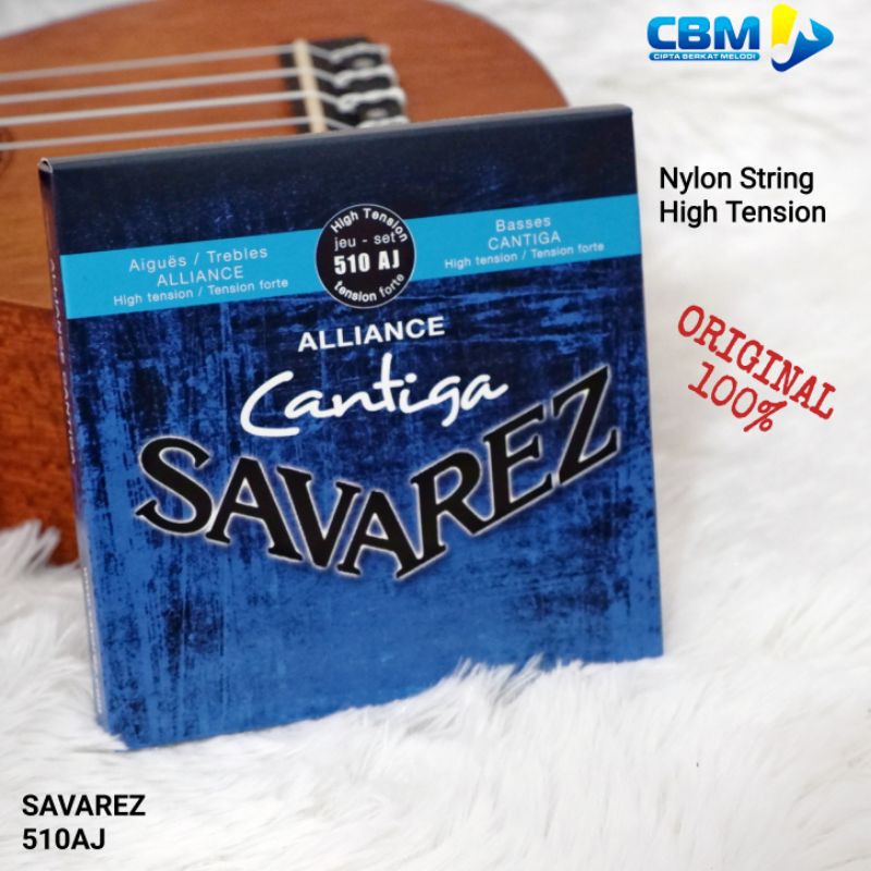 SENAR GITAR NYLON SAVAREZ ALLIANCE CANTIGA HIGH TENSION SENAR SAVAREZ 510AJ
