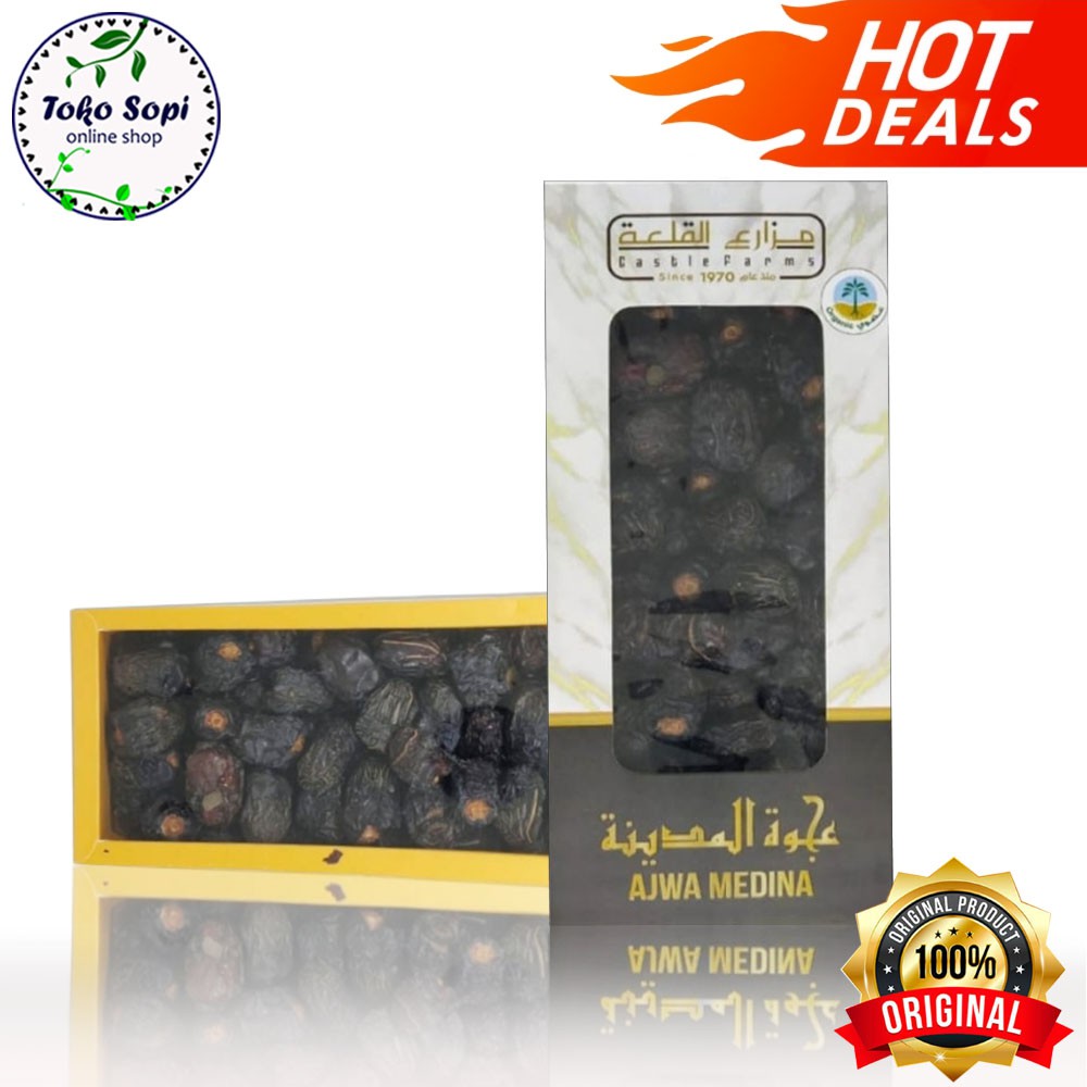 

Kurma Castle Farms Ajwa Nabi Organik Medina Asli