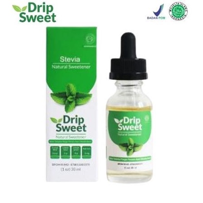 

PROMO! Gula Stevia Drip Sweet 30 ml Gula Diabetes Nol Kalori