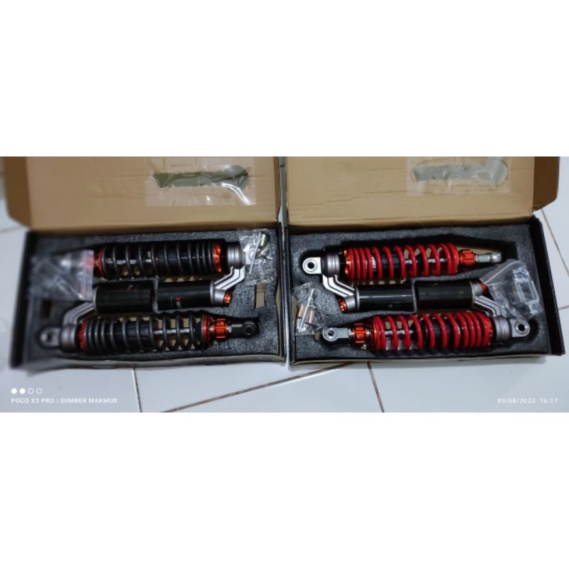 fast bikes shock tabung matic bebek 320mm 340mm model ktc