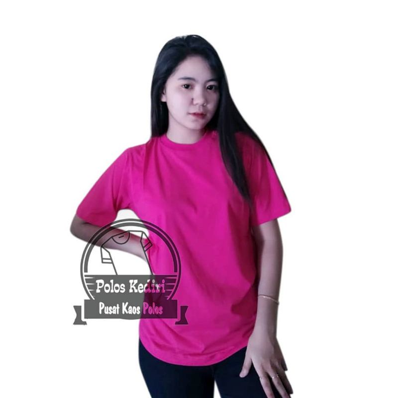 KAOS POLOS PINK FANTA