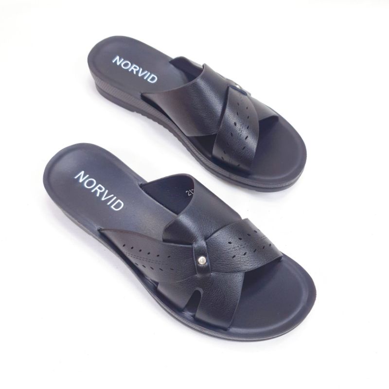 Norvid Flat From Slide Sandal 2123