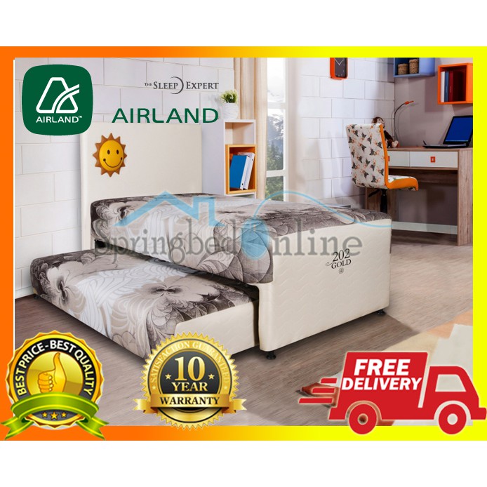 SPRINGBED 2IN1 AIRLAND 202 Gold HB BASKET/SMILEY