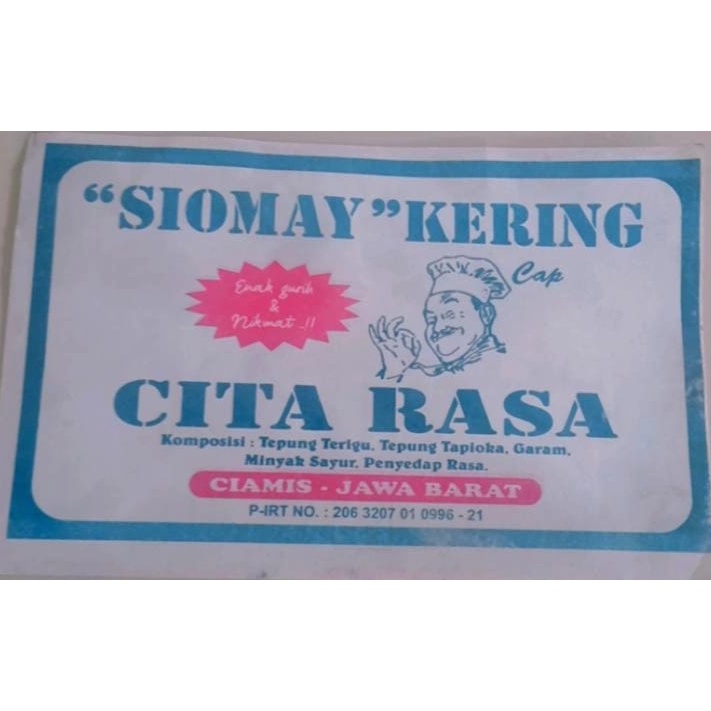 SIOMAY MINI TERLARIS isi 500 gram