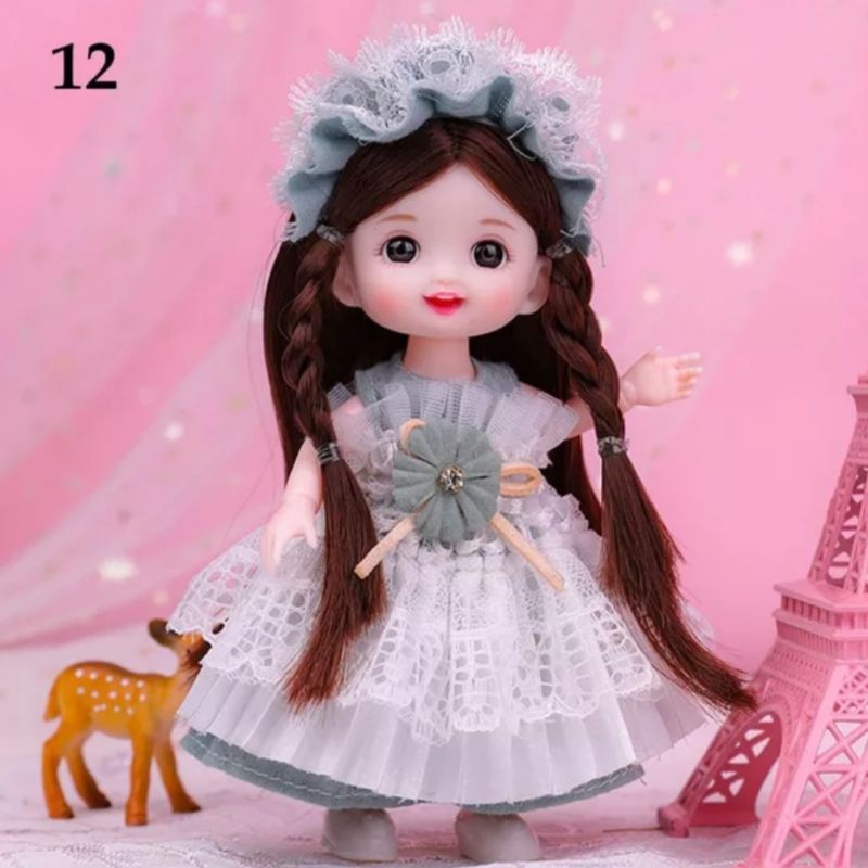 Original Pakaian Dress Baju Boneka BJD Premium Import