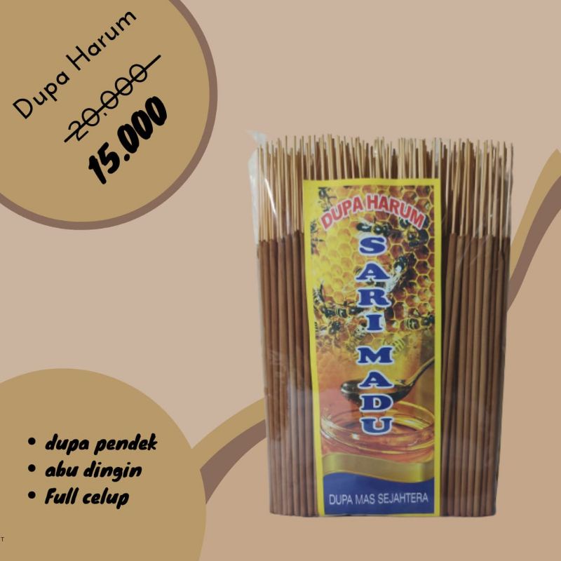 Dupa Pendek Harum Abu dingin Candradewi