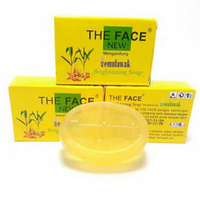 ✨ AKU MURAH ✨[THE FACE] Sabun Temulawak The Face