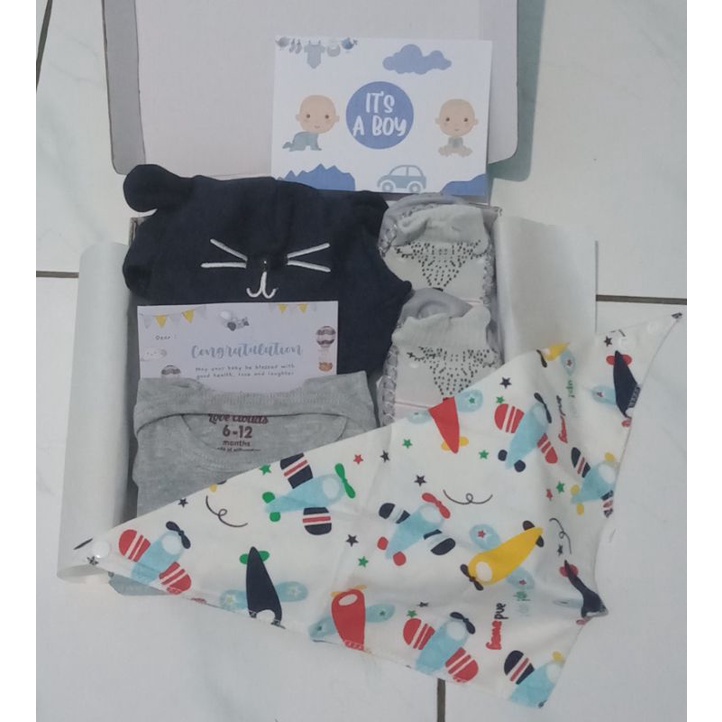 hampers bayi kado kelahiran baby gift box parsel bayi boy and girl