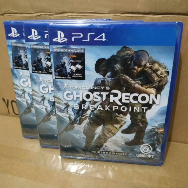 PS4 TOM CLANCY'S GHOST  RECON BREAKPOINT