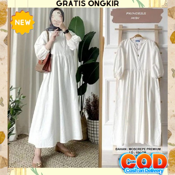 Gamis Remaja Murah Bju Gmis Import Bj Terbaru2023 Buju Terbaru 2023 Maxi Simple Korean Style Baju Ga