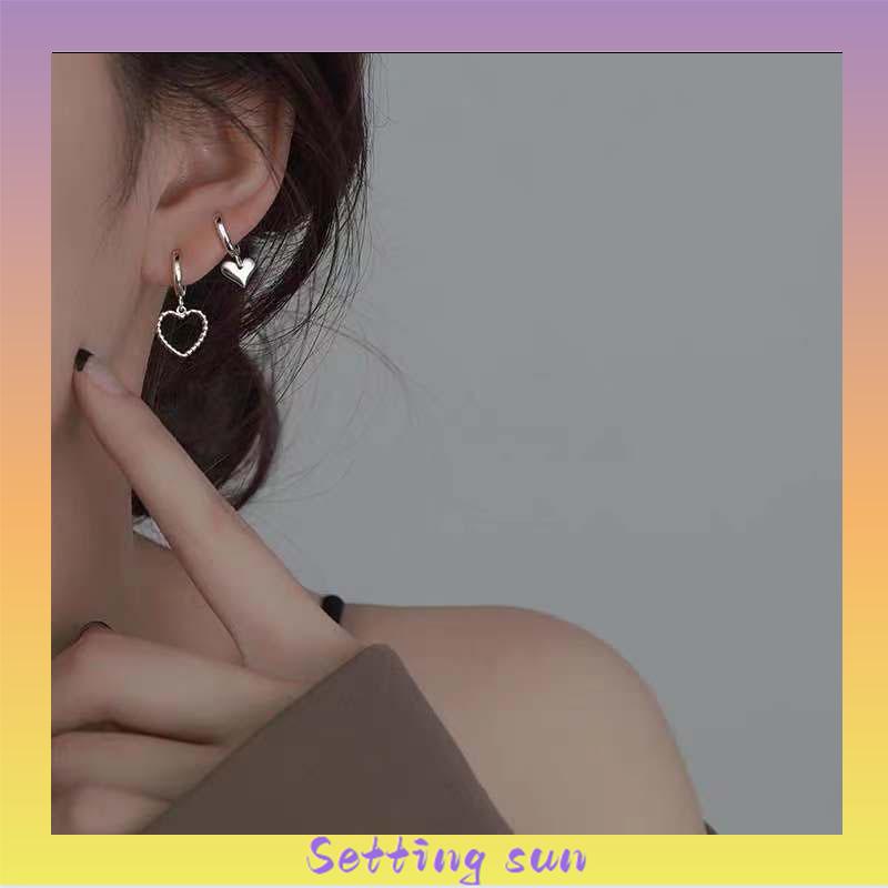 Anting Klip S925 Gaya Korea Untuk Wanita TN