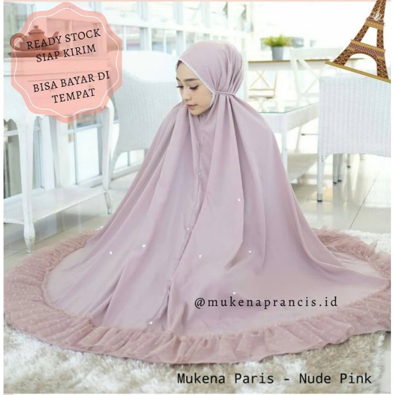 MUKENA DEWASA JUMBO MUTIARA MEWAH KATUN RAYON PREMIUM by Zahira_collection