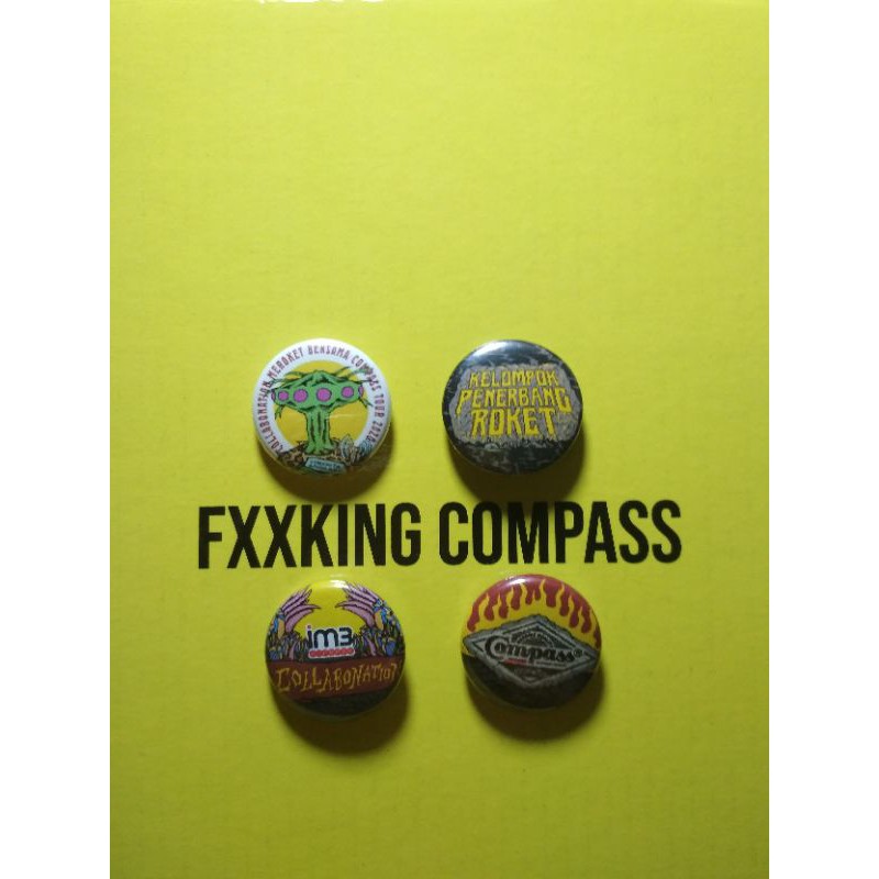 pin patch stiker kpr x compass