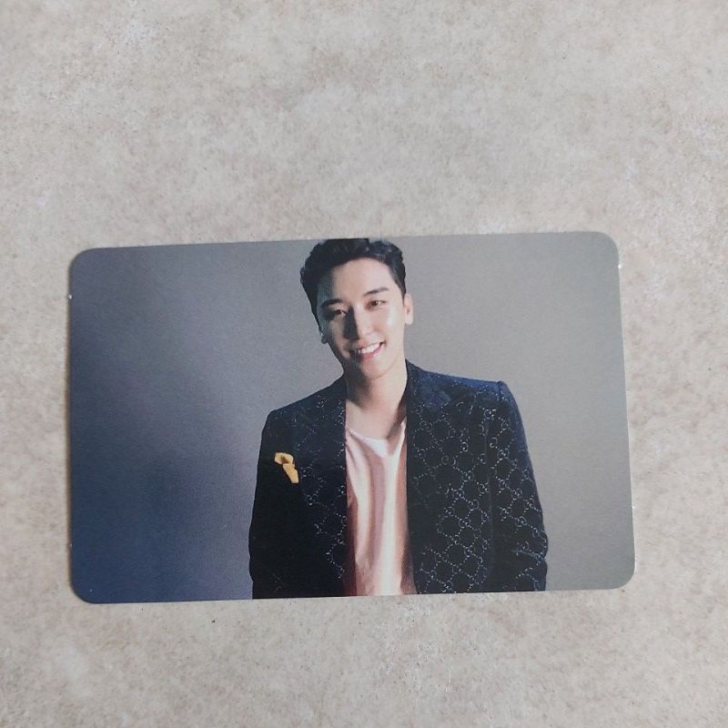 photocard bigbang Seungri