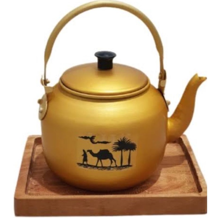 Teko Oleh Oleh Haji 1.5 L | teko Air Zam Zam | Souvenir Oleh Oleh Haji dan Umroh