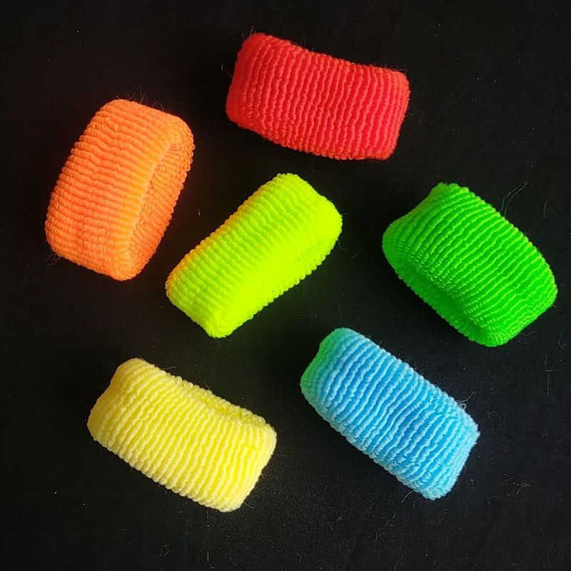 JKSNASEMKA22_IKAT RAMBUT 6 CM PERPACK ISI 12 PCS-2