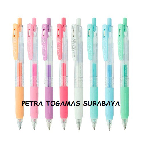 

TERMURAH!!!BALLPEN/BOLPEN/BALLPOINT SARASA MILKY / PULPEN SARASA / PULPEN ZEBRA