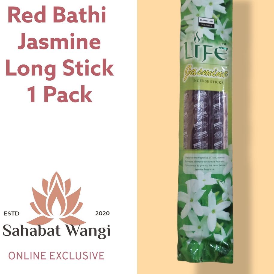 (SQ35)-Dupa Hio Import India Darshan Jasmine (LONG STICK)-Terbaik