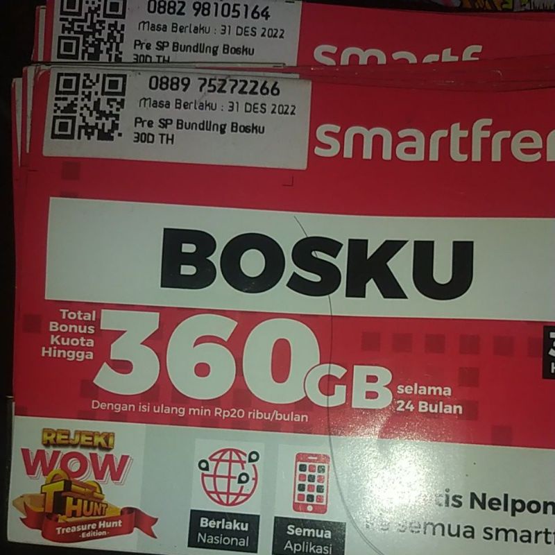 Perdana Smartfren full acak