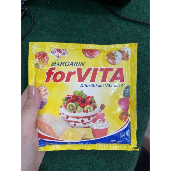 Margarin ForVITA 200gr / mentega / butter