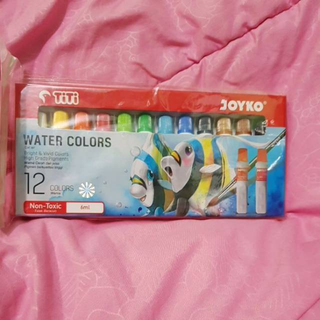 

Cat air titi 12 warna water color wc-12