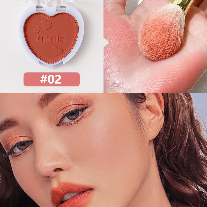 LAMEILA 5107 BLUSH ON / BLUSHER / PERONA PIPI WARNA CANTIK DAN TAHAN LAMA