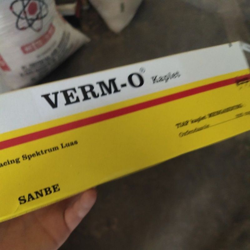 verm-o obat cacing hewan