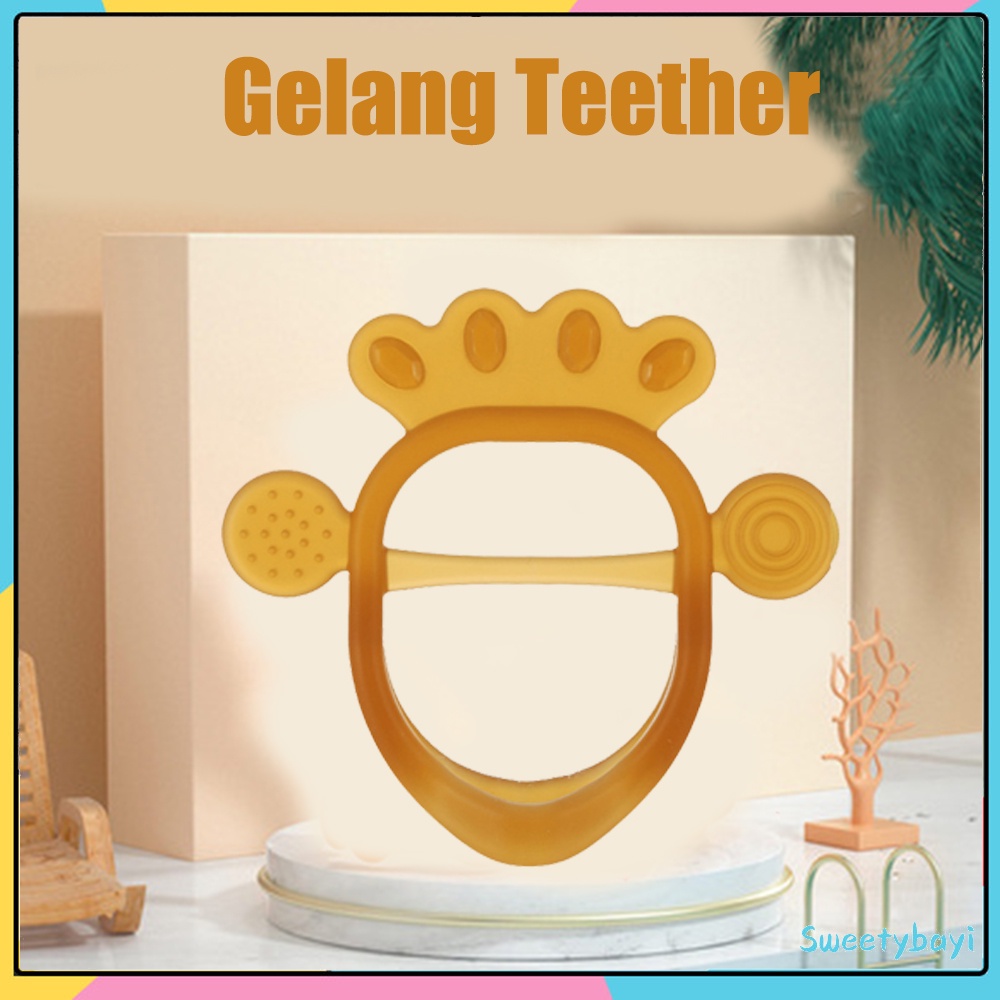 Sweetybayi Teether bayi slikon/gigitan bayi teether Bentuk Gelang