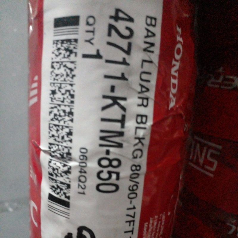 Ban SUPRA X 125 belakang - depan FEDERAL HONDA KTM-850 NON TUBLES