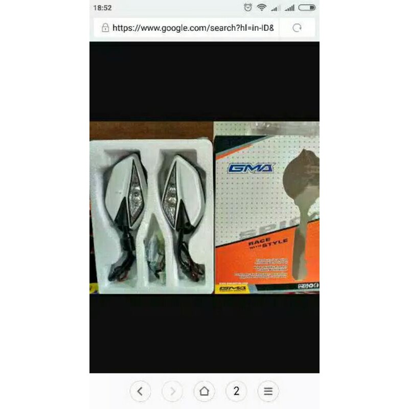 spion lampu sein led gma untuk semua motor