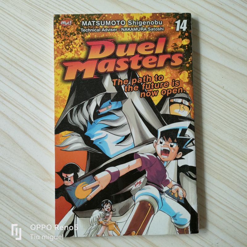 komik duel masters vol 1, 4 ,14