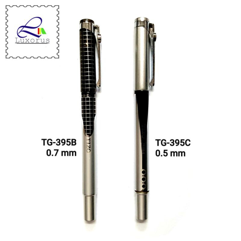 

Pulpen Gel Ink Pen Tizo TG-395B / TG-395C