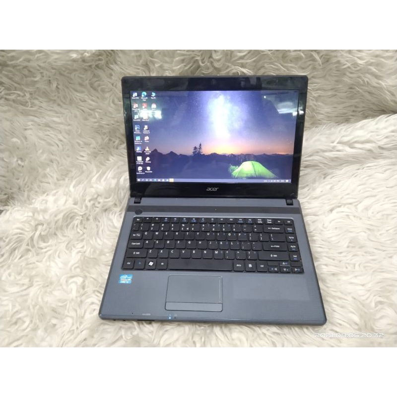 P5 Laptop Acer Aspire 4739 Ram 4gb HDD 500gb core i3