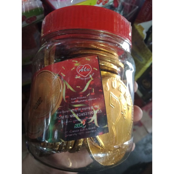 

Coin Coklat 1 Toples 40 x 10gr