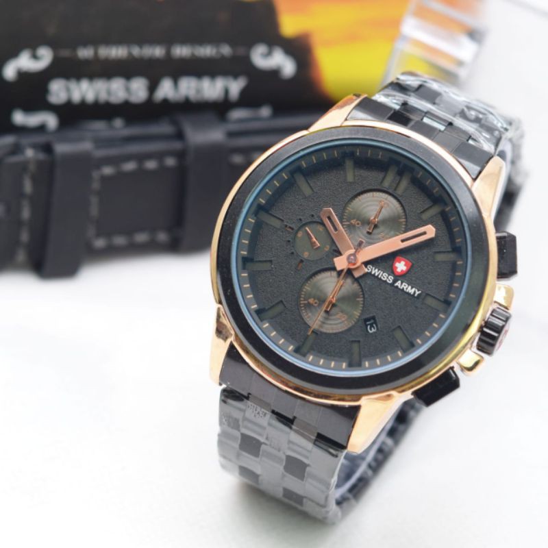 [COD] Jam Tangan Pria/Cowok SA 2025 Free Tali Kulit & Box Ori