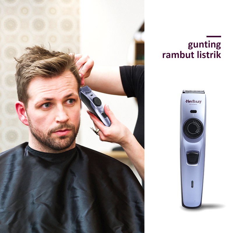 

Herbaay Mesin Alat Cukur Rambut Shaver / Clipper
