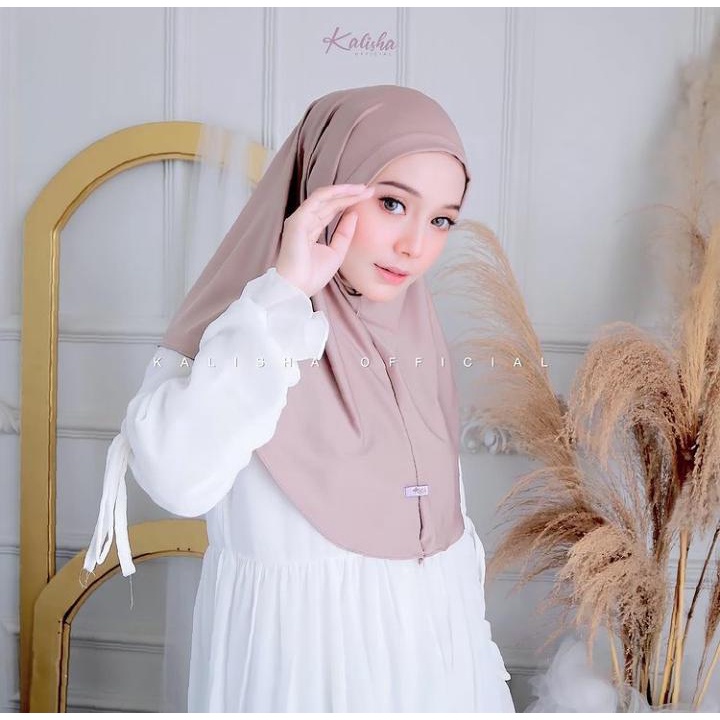 Jilbab Instan Bergo Zaida Jersey Non Pet I Kerudung Bergo Malay Jersey Premium