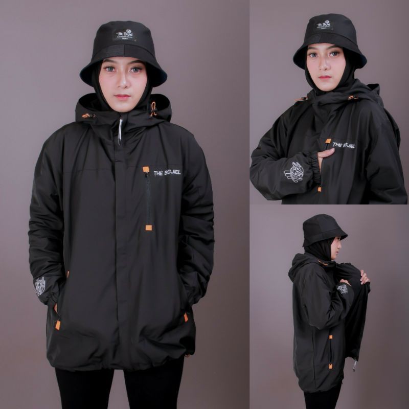Yubi - Thebojiel Jaket Parasut Waterproof Taktikal Windbreaker Thebojiel Original premium