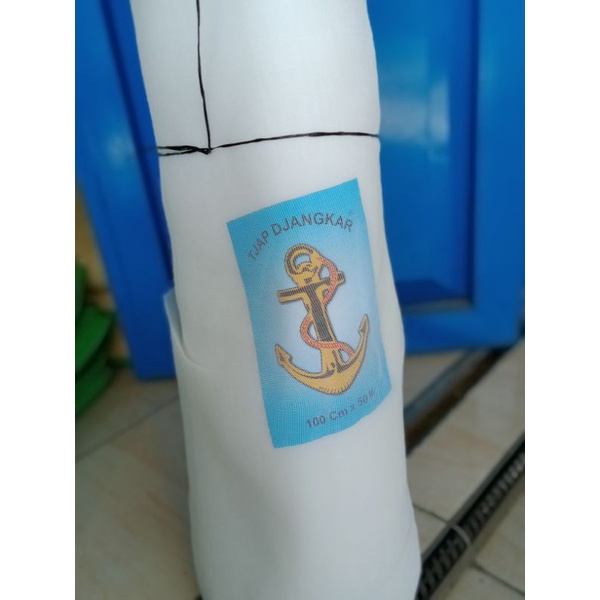 

kassa putih satu roll ukuran 100cm x 50m