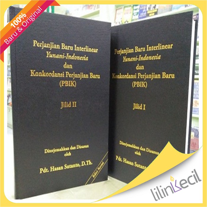 Perjanjian Baru Interlinear Yunani Indonesia Jilid I & II Dan Konkordansi