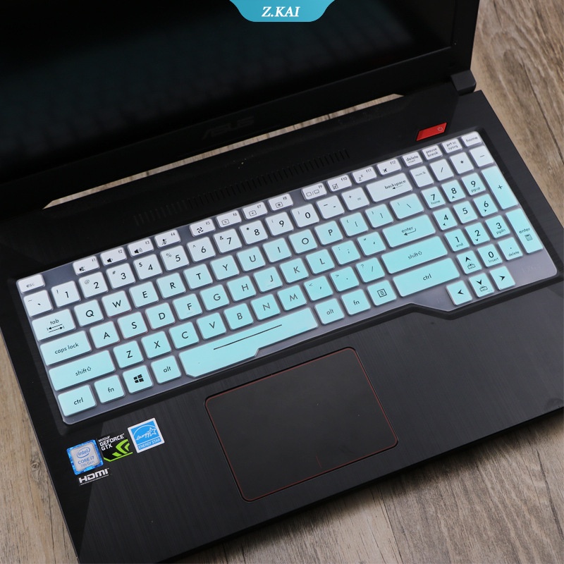 Asus TUF Skin Cover Pelindung Keyboard Gaming Bahan Silikon Anti Air / Debu Untuk 15.6 &quot;FX505 fx505ge FX505G FX505G FX505G / Fxd / Fxd5G / Fx50D / Fxd / F505G