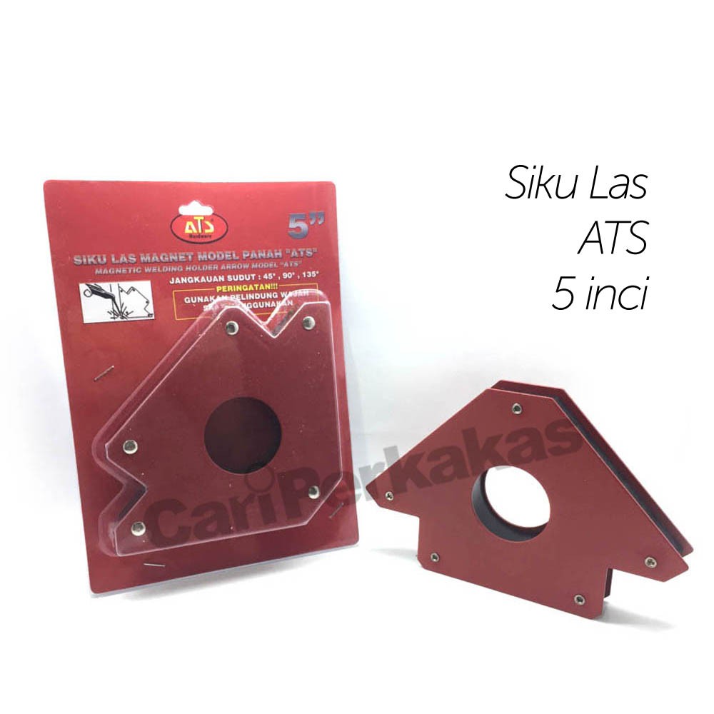 Siku Las Magnet ATS 5 inci Model Panah - Magnet Welding Holder - Magnet Holder Welding - Sudut Las