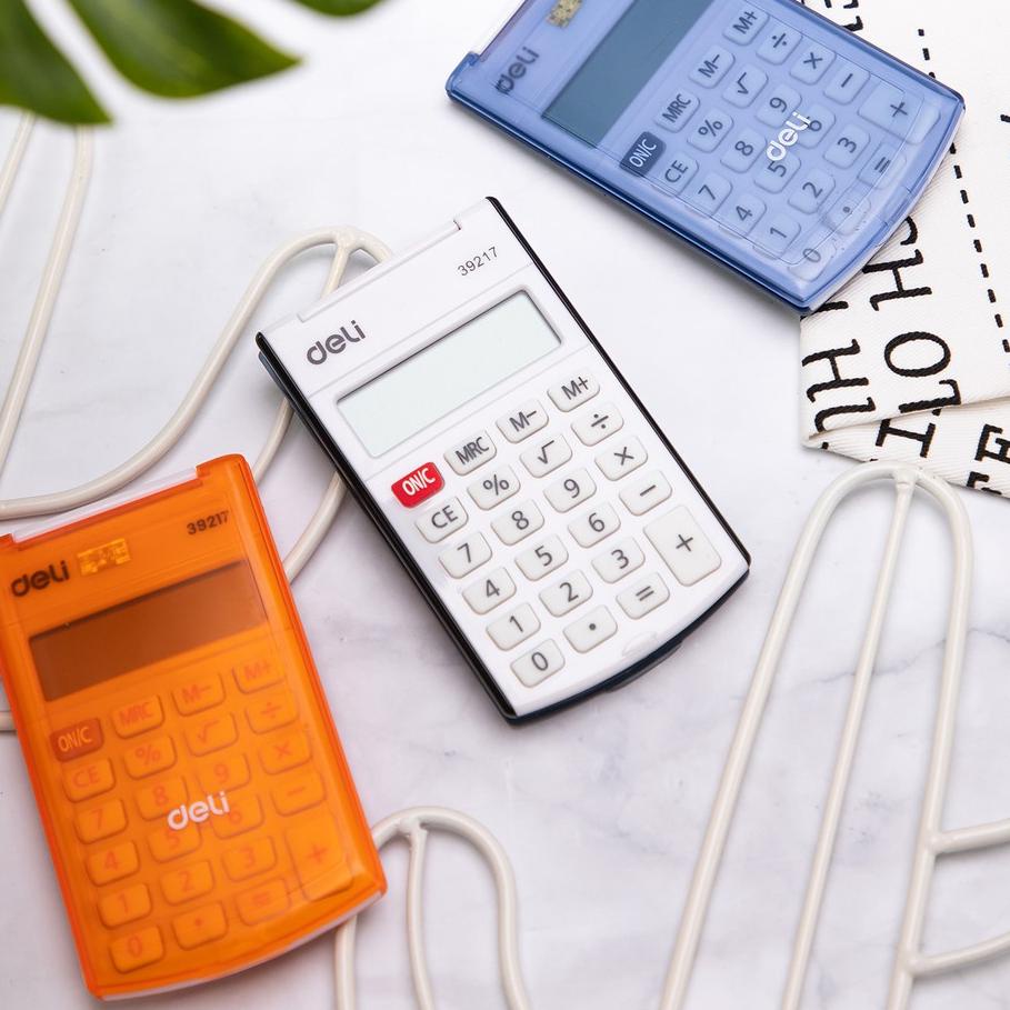 

Shopee [12.12] Deli Kalkulator Pocket 8 digit garansi 3 tahun layar LCD berkualitas W39217 @