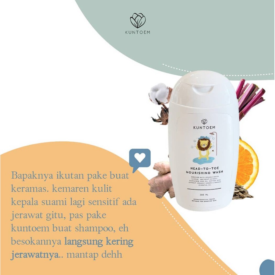 Kuntoem - Head to Toe Nourishing Wash 200ml