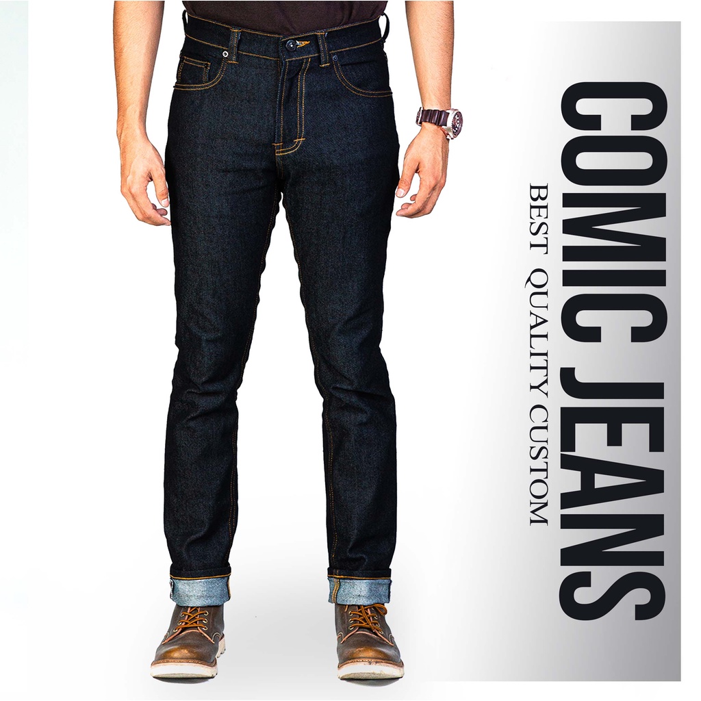 Comic Jeans - Indigo Broken Black 13.5oz Stretch