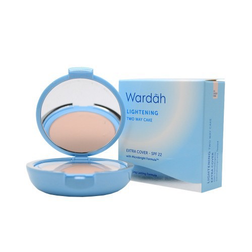 Wardah Lightening Two Way Cake Extra Cover Spf 22 Shopee Indonesia