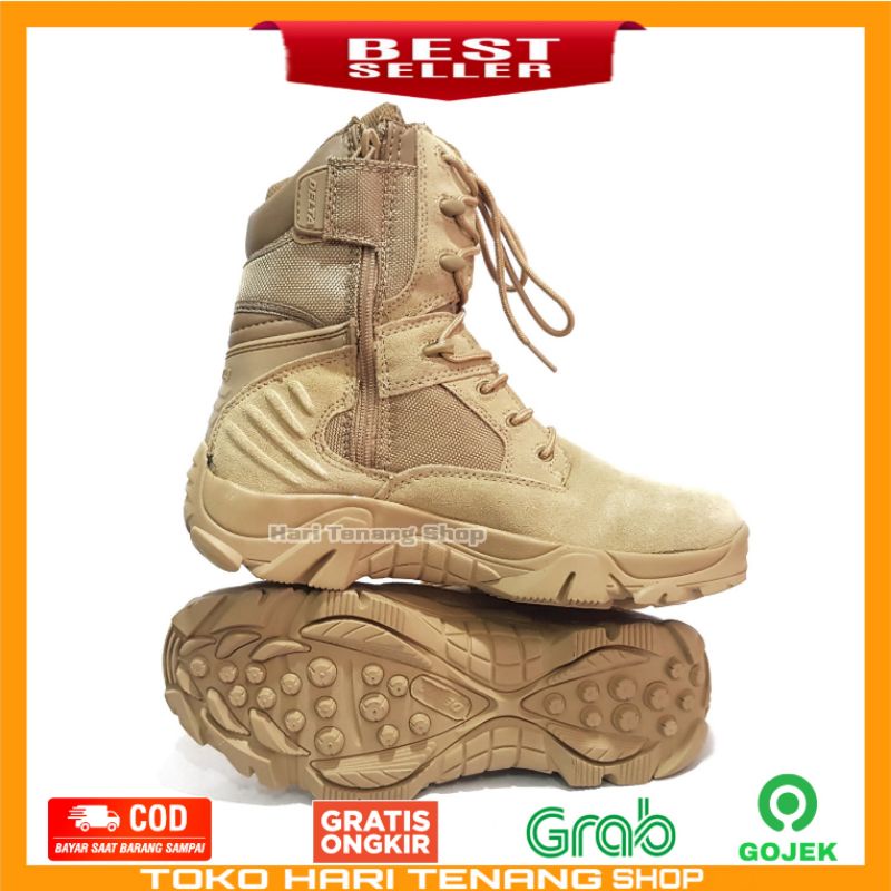 SEPATU BOOTS DELTA 8INC/SEPATU DELTA/SEPATU CORDURA/SEPATU IMPORT/SEPATU PRIA DAN WANITA