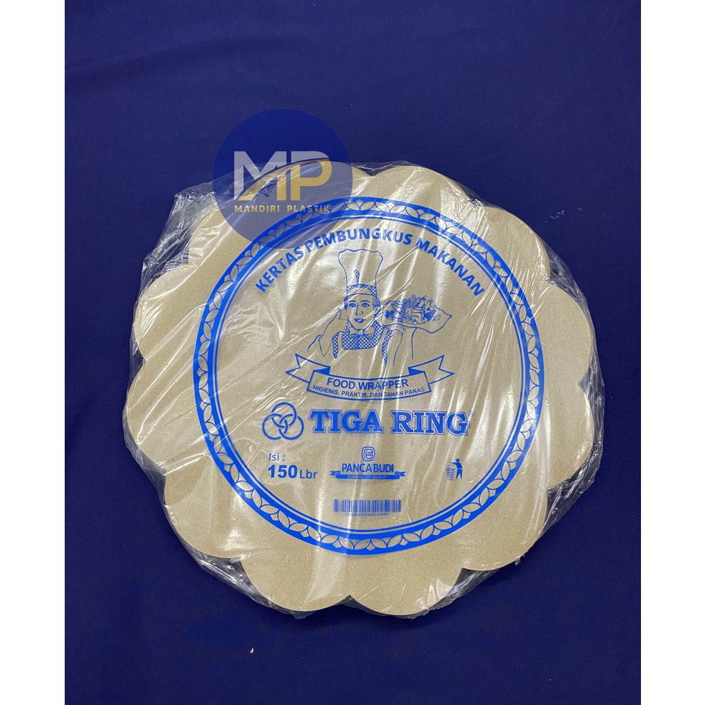 

Kertas Nasi Bunga - Kertas coklat bunga (150lbr)
