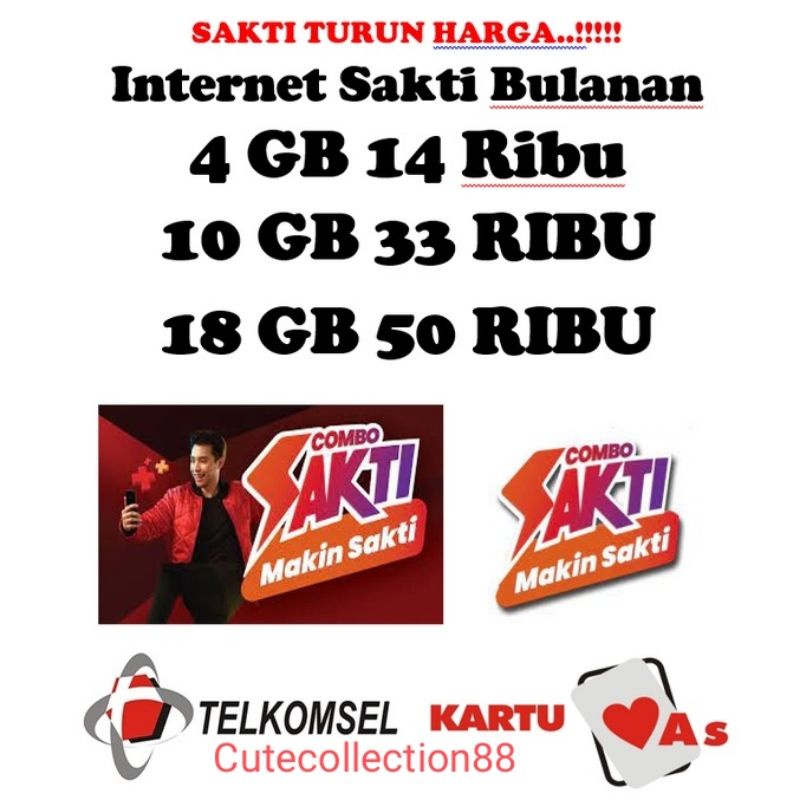 Kartu Combo Sakti Telkomsel 2 Paket dalam 1 Kartu