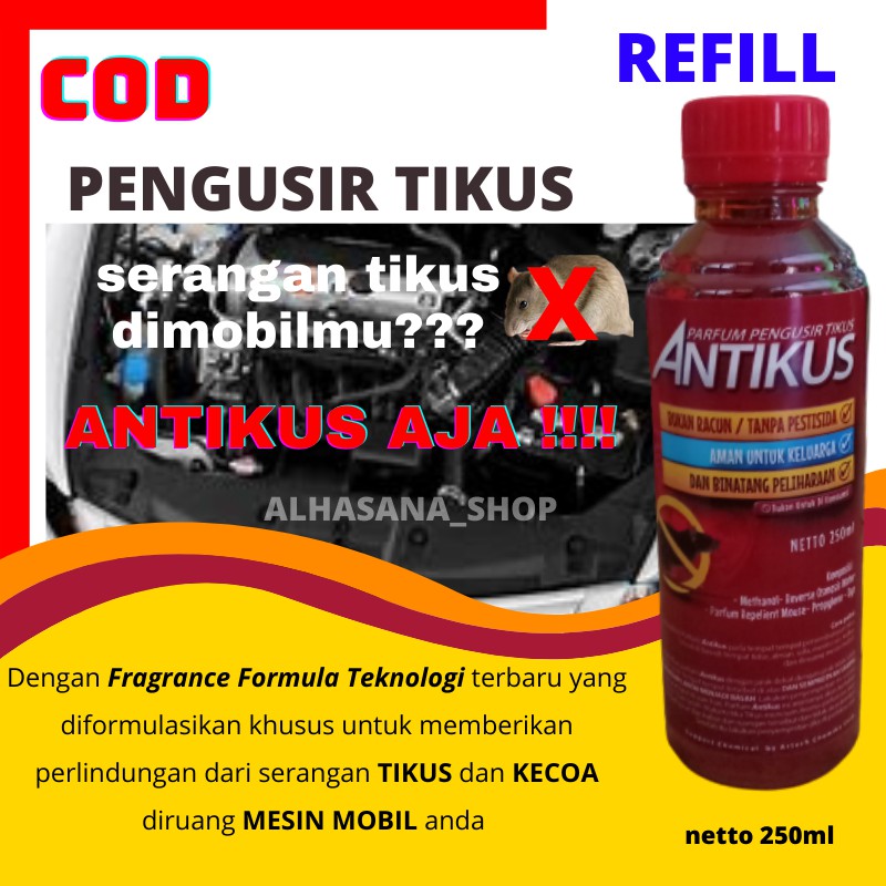 [COD]REFILL SEMPROT PENGUSIR TIKUS/ KISPRAY PEMBASMI TIKUS LEBIH AMPUH/SPRAY PENGUSIR TIKUS AMPUH